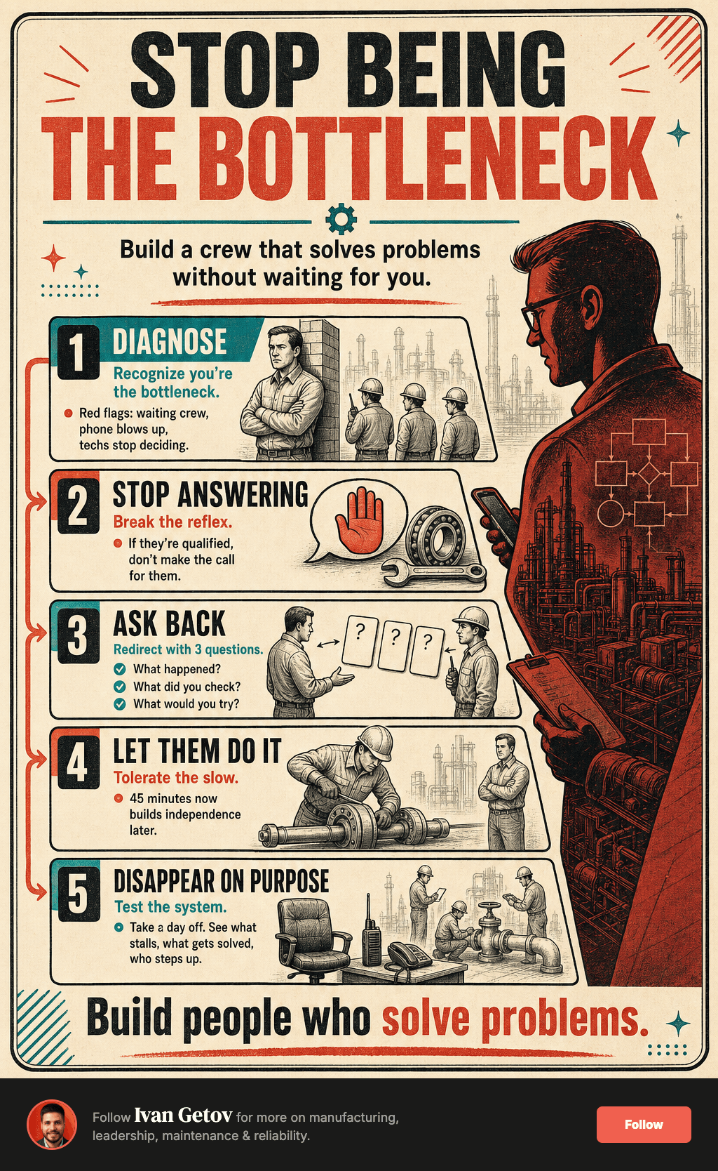 Stop Being the Bottleneck